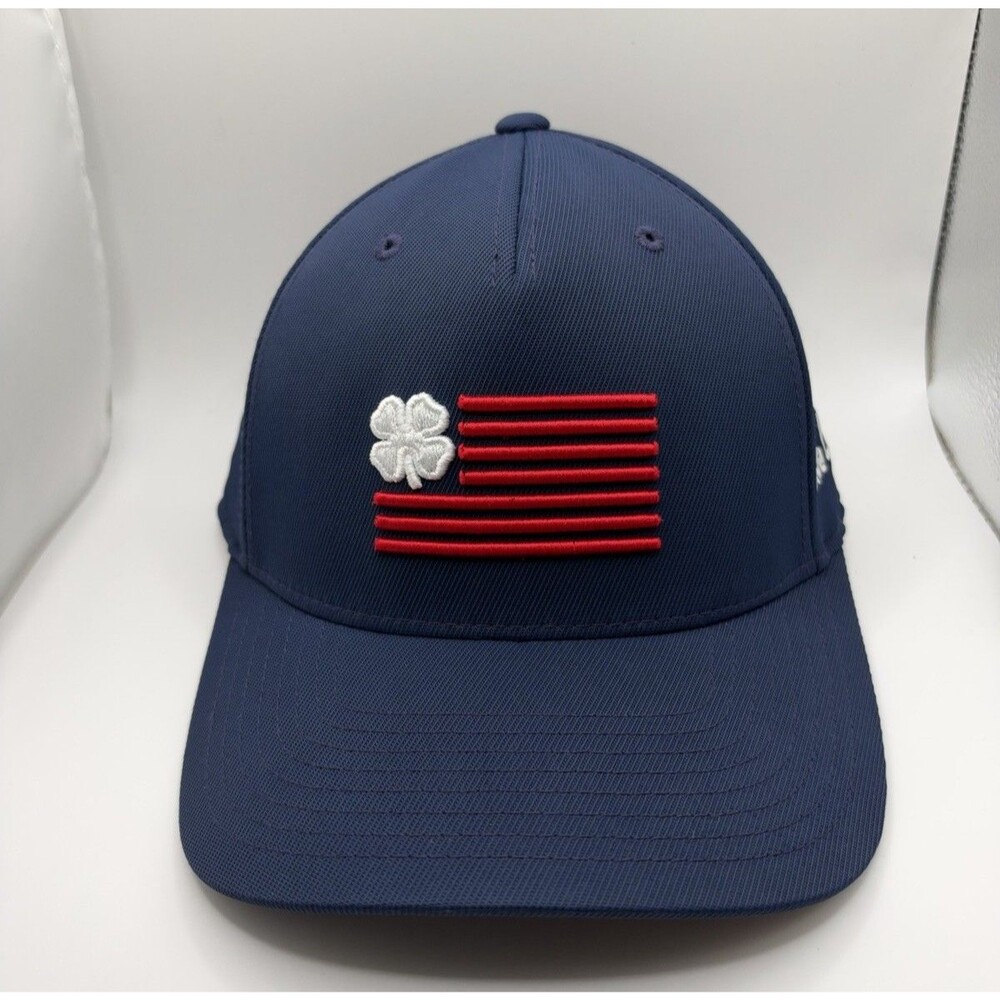 Black-Clover USA Flag Clover 110-Flexfit Adj. Snapback Hat